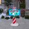 3.5ft. Airblown® Inflatable Outdoor North Pole Sign